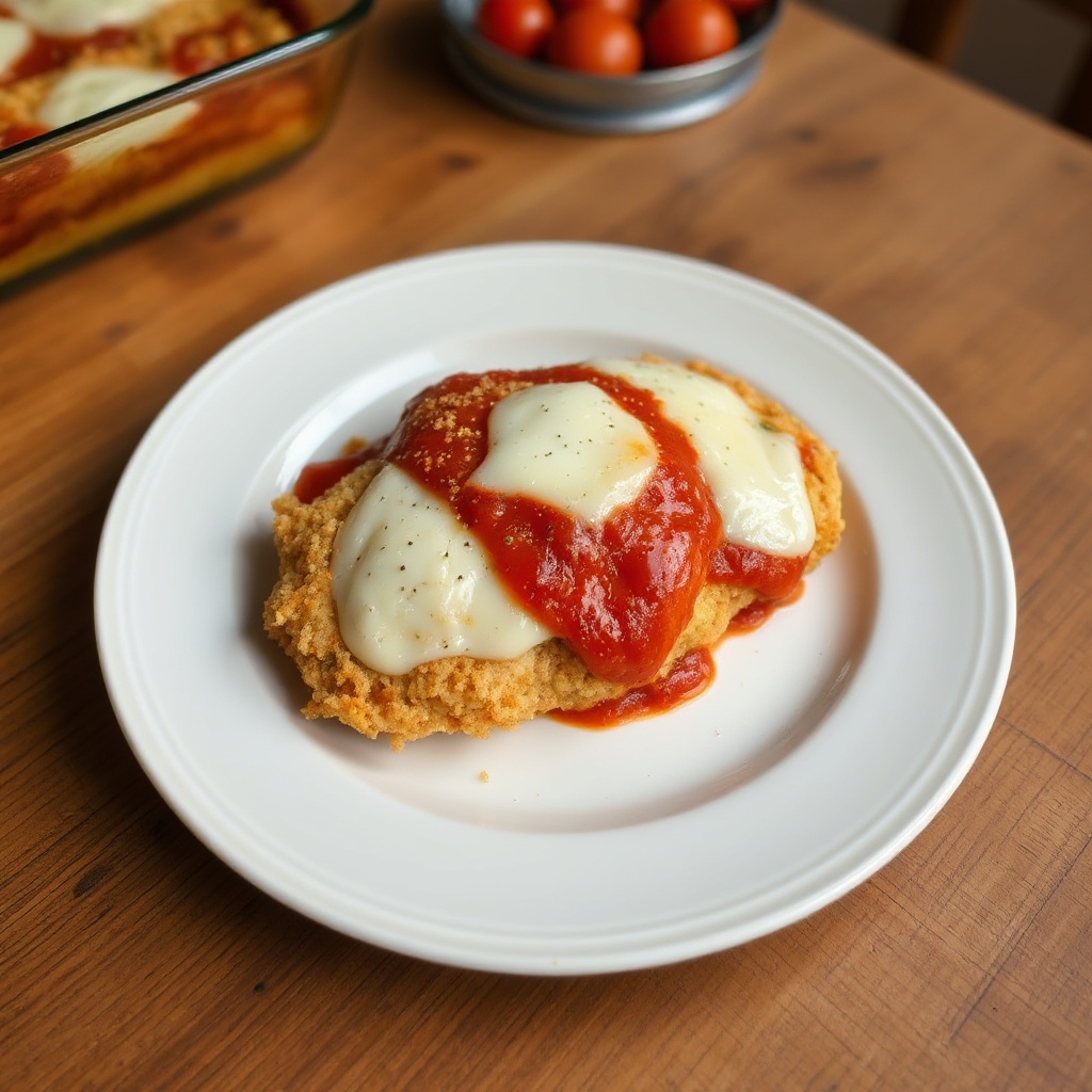 Crispy Chicken Parm Bake