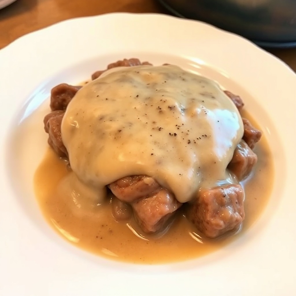 Savory Baked Beef with Rich Gravy