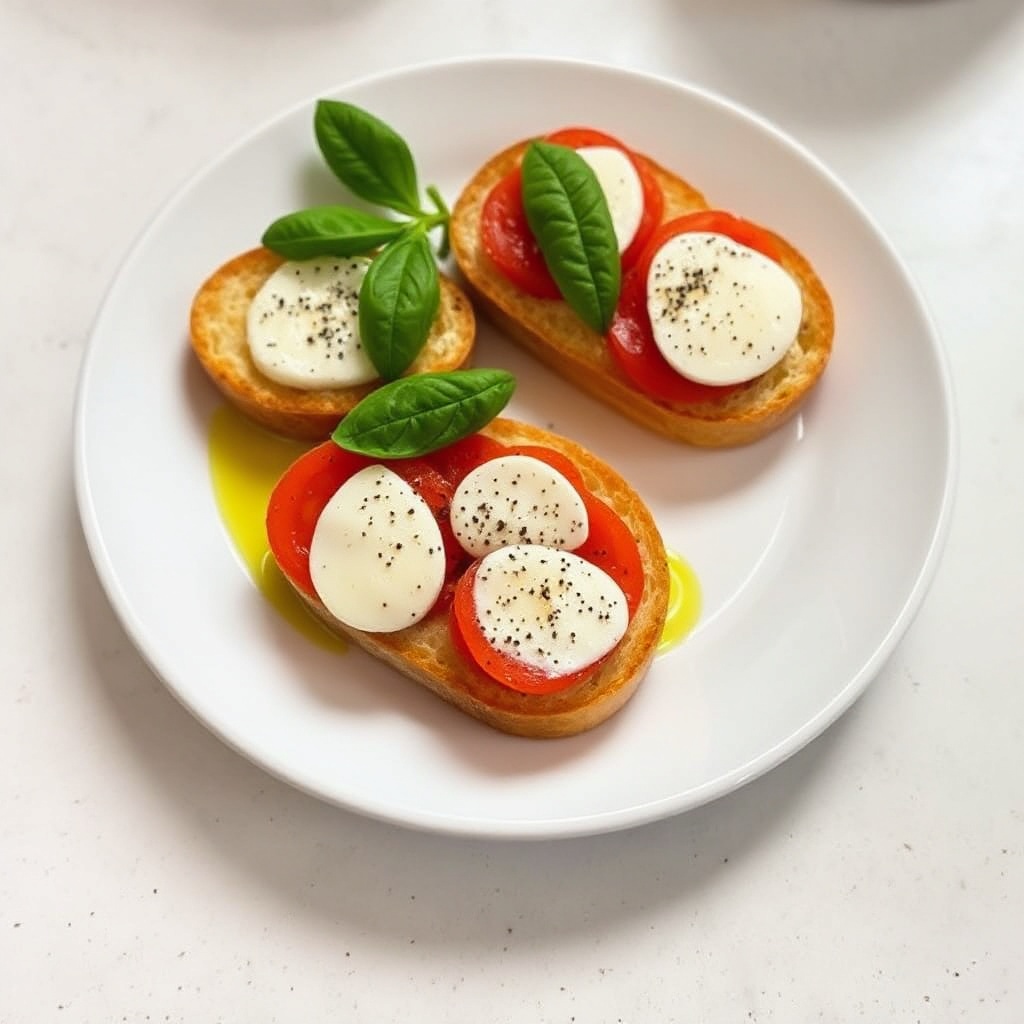 Bocconcini di Bruschetta Caprese