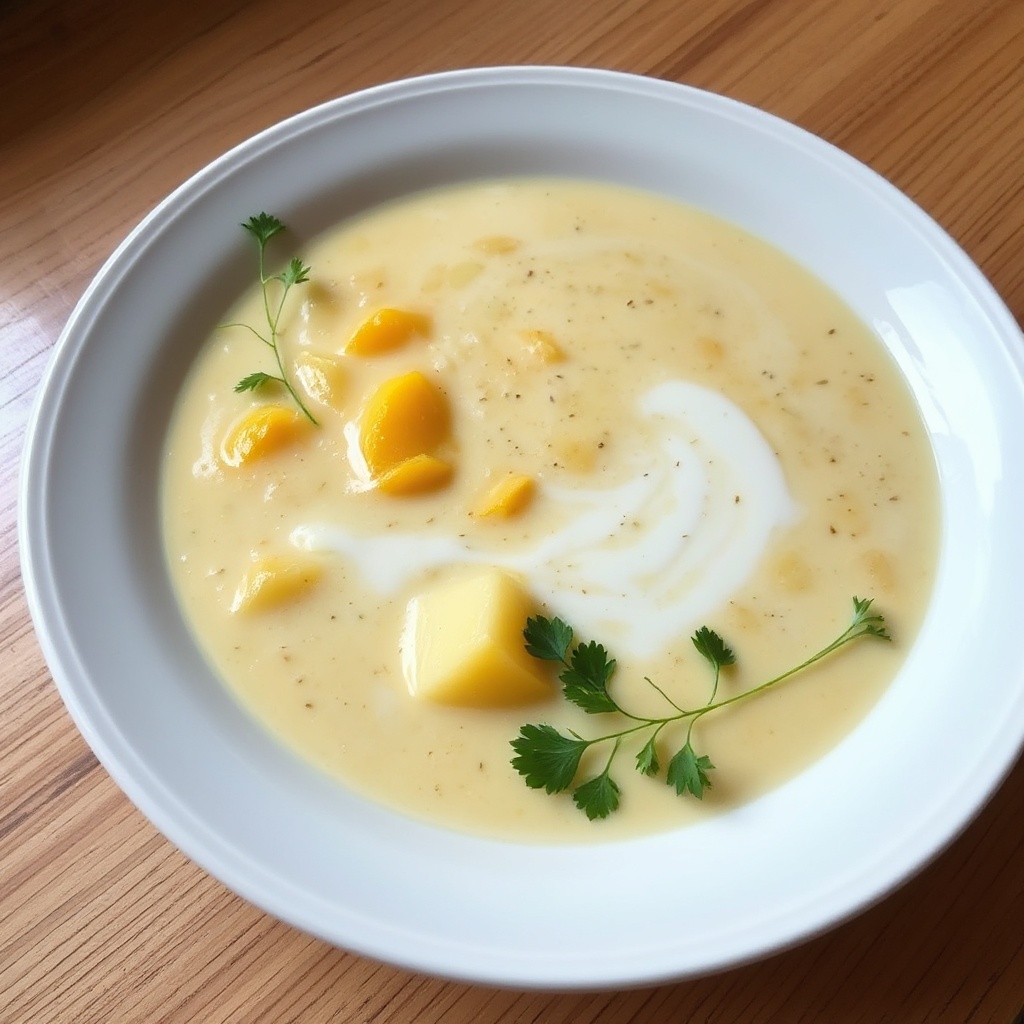 Zuppa Cremosa di Zucca e Patate