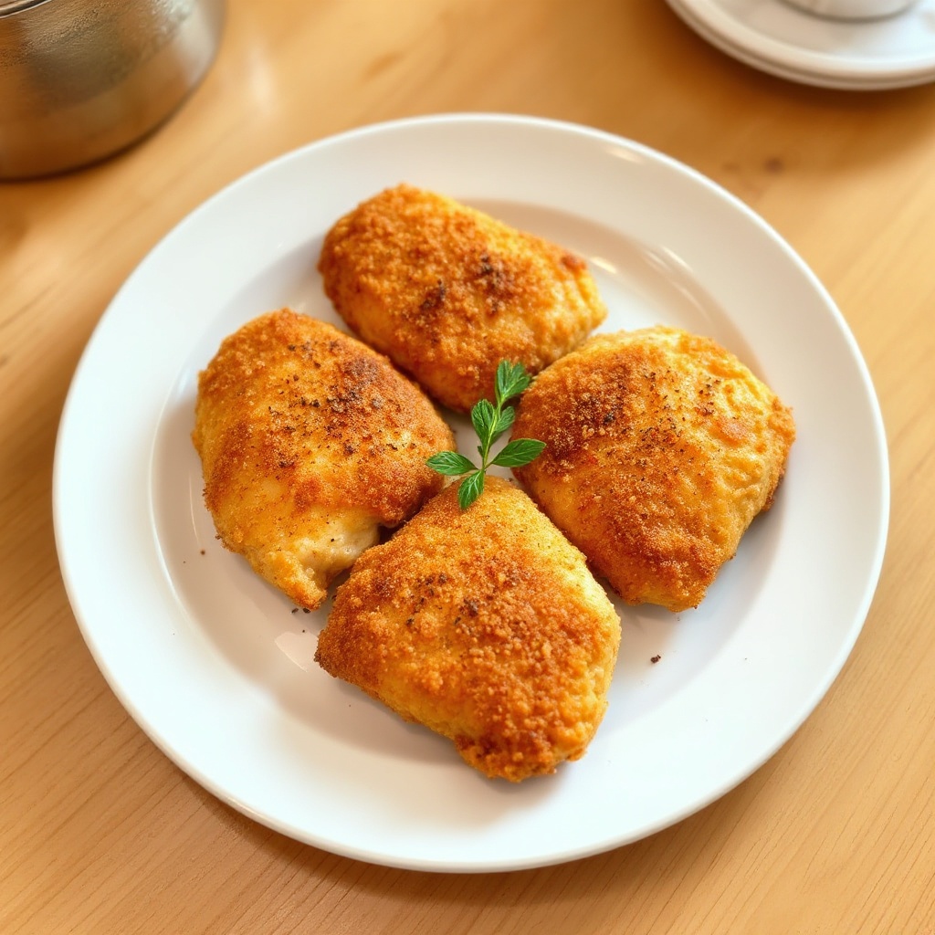Crispy Pan-Fried Chicken Breasts