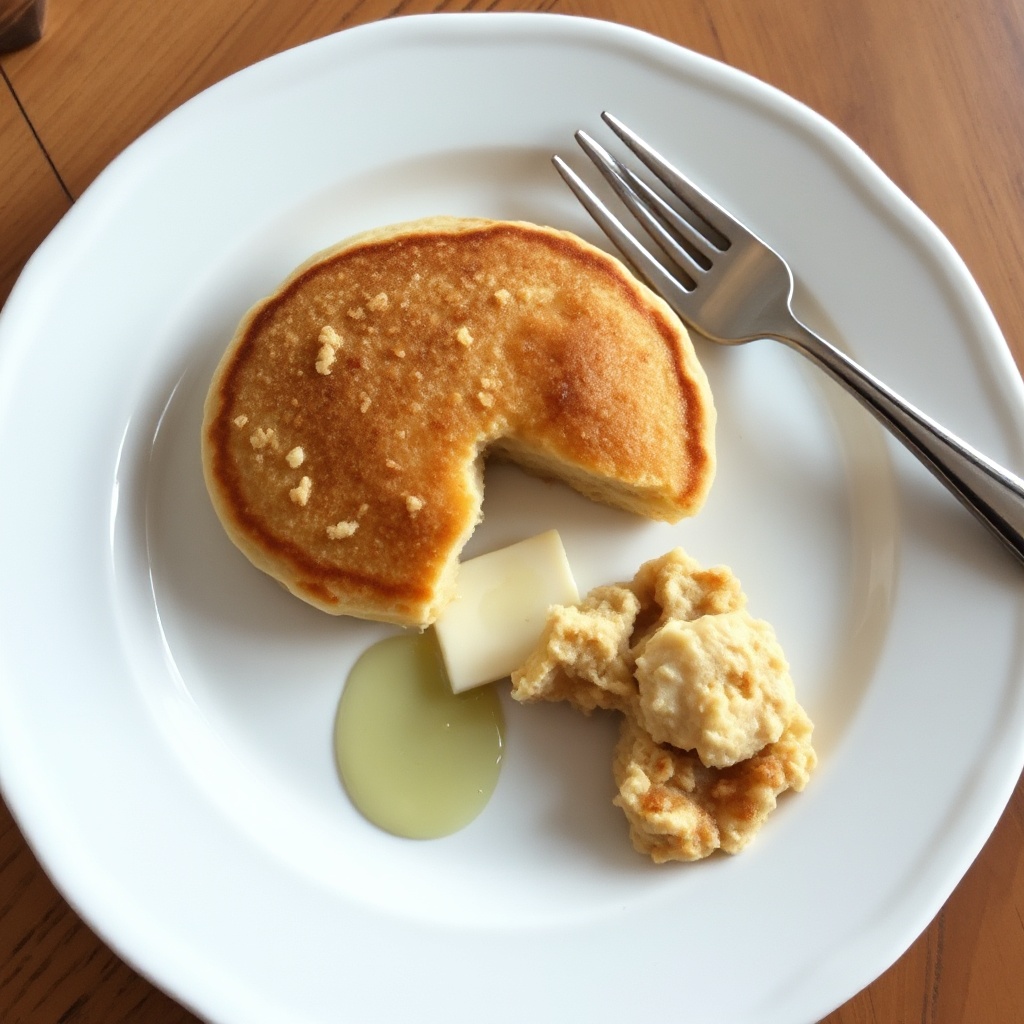 Fluffige Hafer-Buttermilch-Pfannkuchen