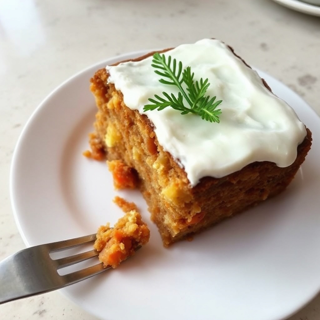 Delightful Carrot and Pineapple Cake