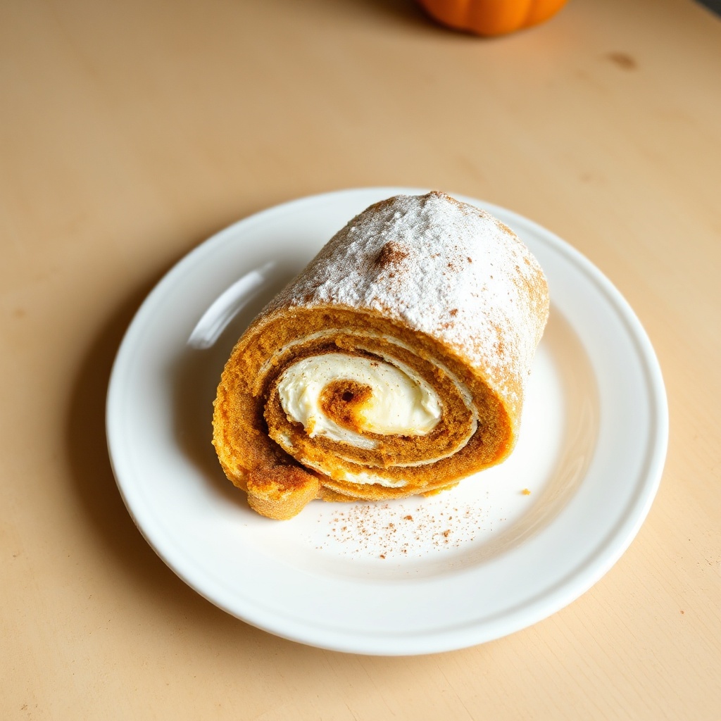 Rotolo di Crema di Zucca Speziata
