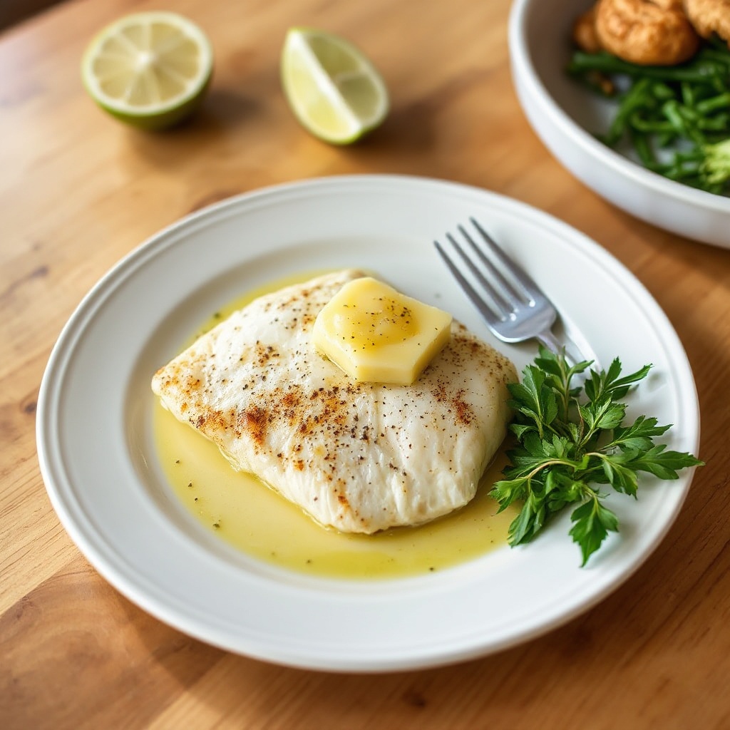 Tilapia Croccante con Burro Piccante al Lime