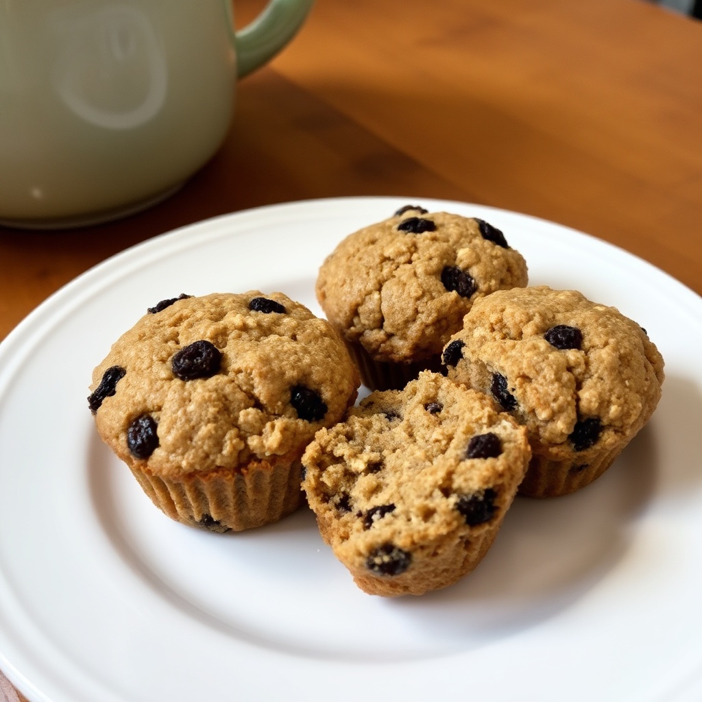 Deliziosi Muffin di Avena e Uvetta