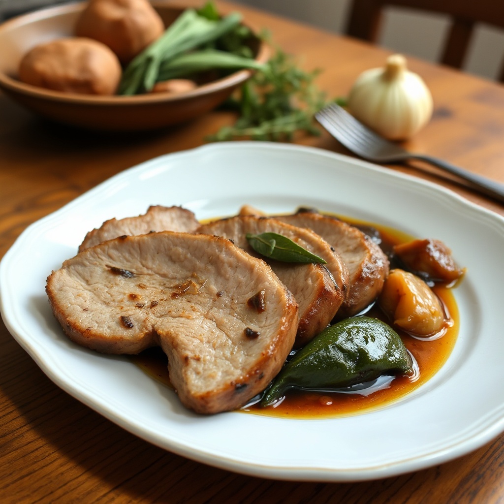 Arrosto di Maiale Infuso al Caffè