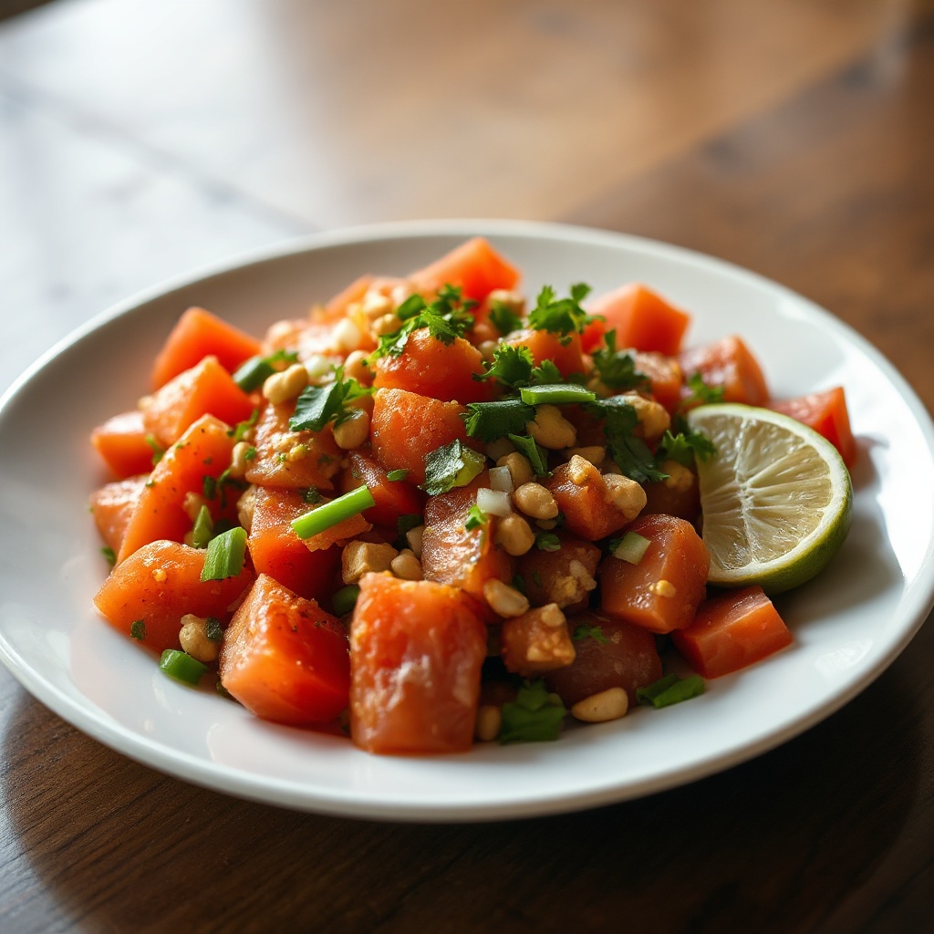 Sudanese-Style Tomato and Peanut Salad