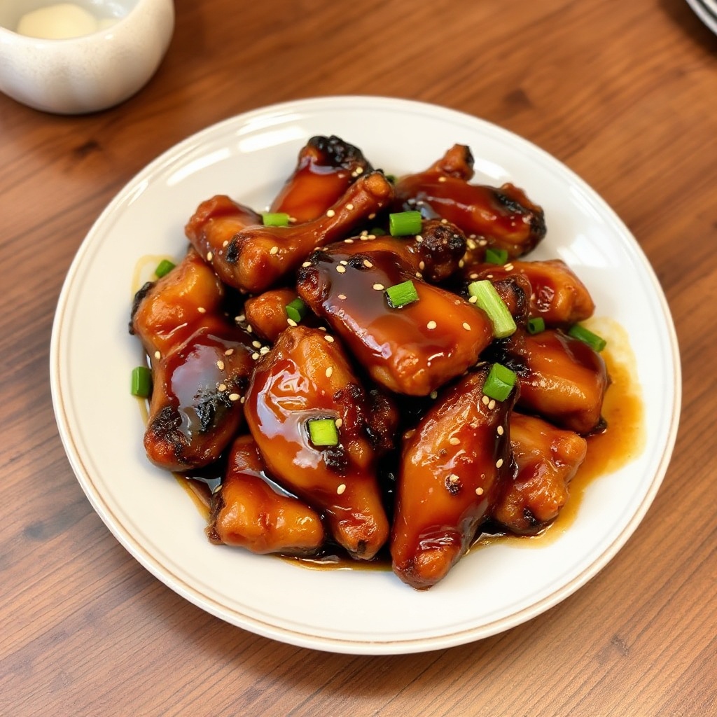 Honey-Soy Glazed Chicken Wings