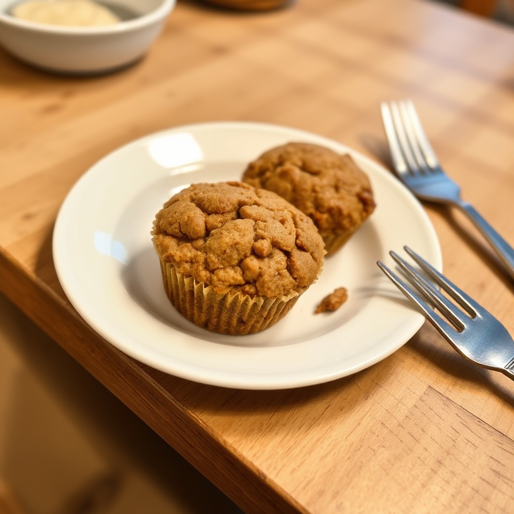 Muffin di Crusca e Miele