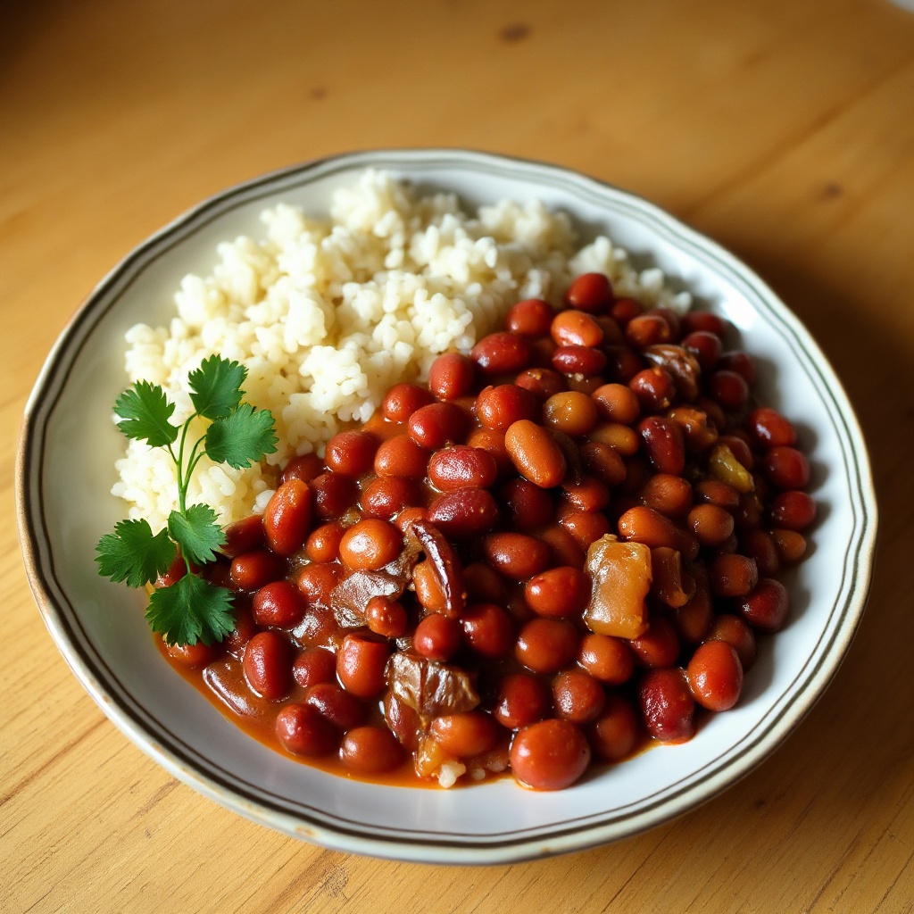 Savory Cajun Beans and Rice