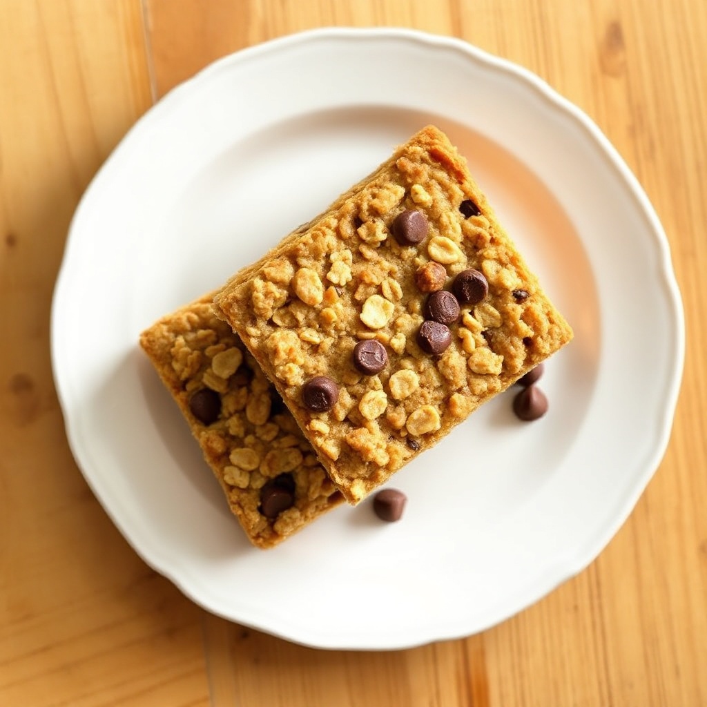 Barrette di Avena Chewy con Butterscotch e Cioccolato
