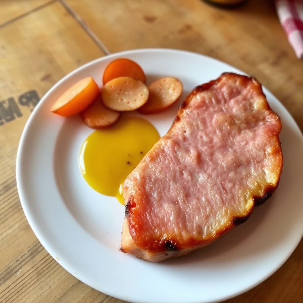 Sweet and Tangy Ham Steaks