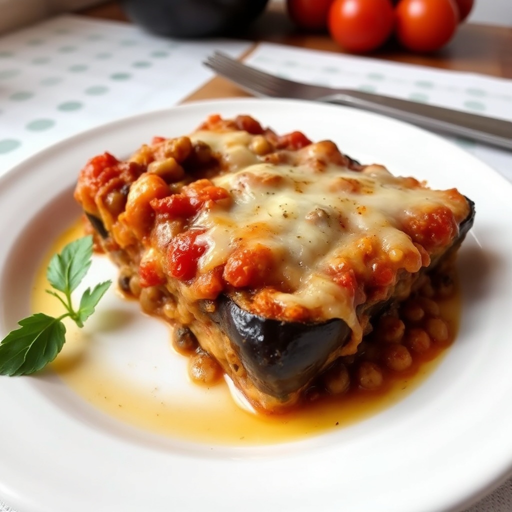 Vegetarian Eggplant Moussaka