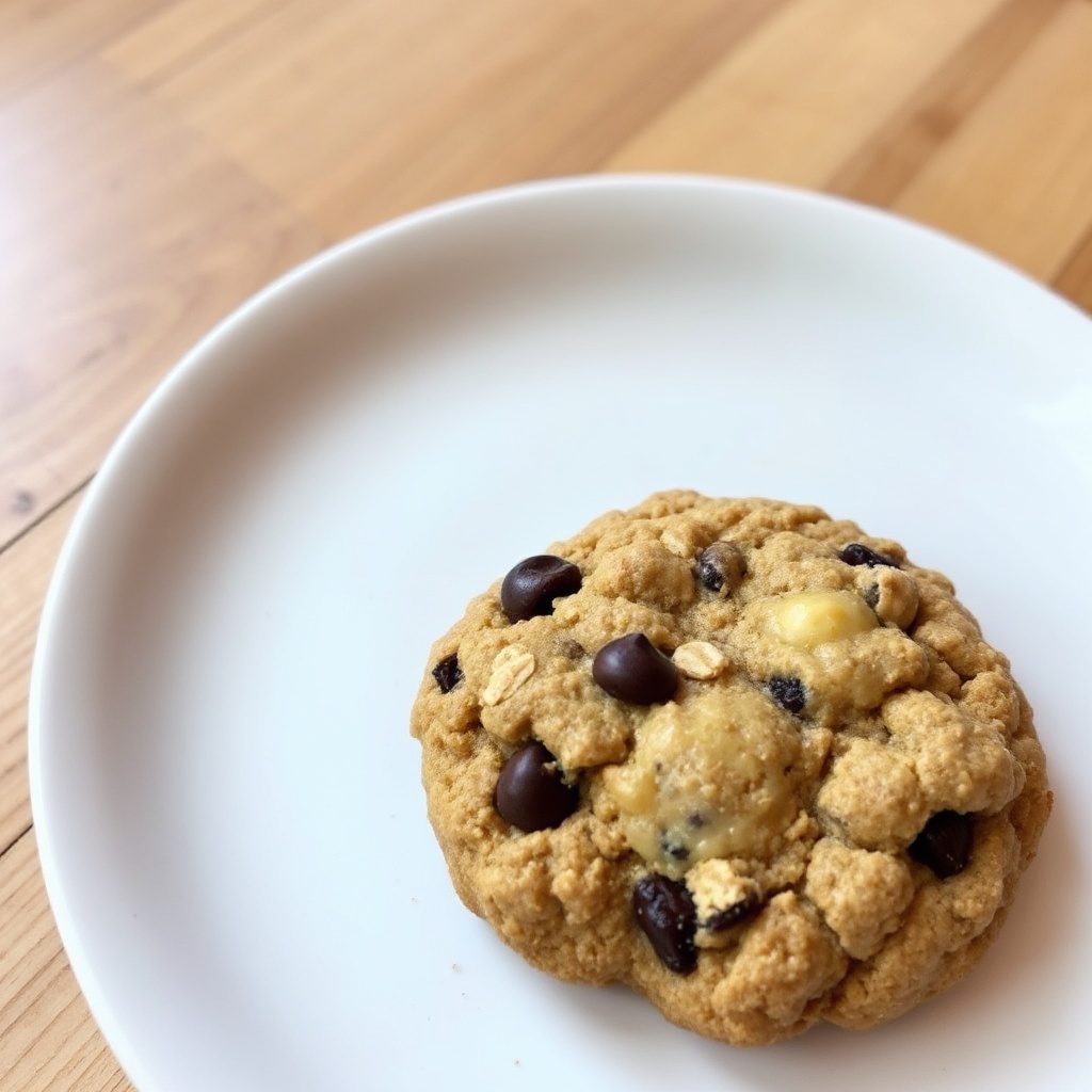 Biscotti Chewy con Fiocchi d'Avena e Gocce di Cioccolato