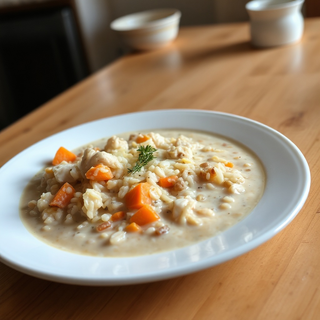Creamy Chicken and Wild Rice Soup