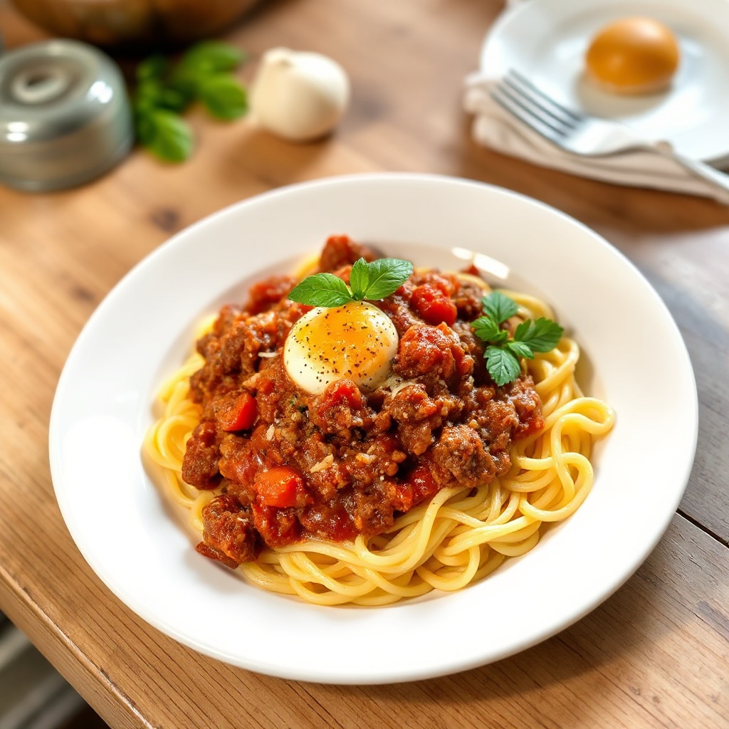 Herzhafte italienische Sonntagssoße