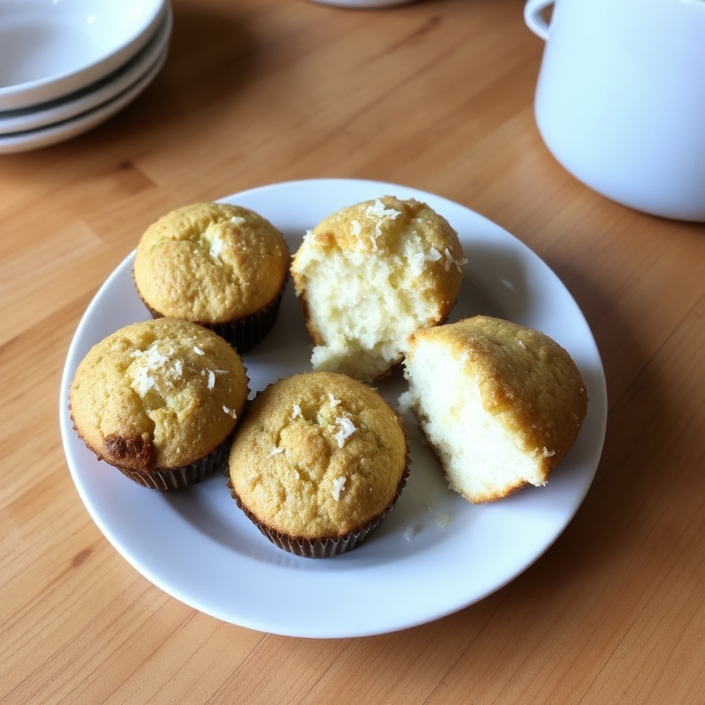 Kokos-Limetten-Muffins