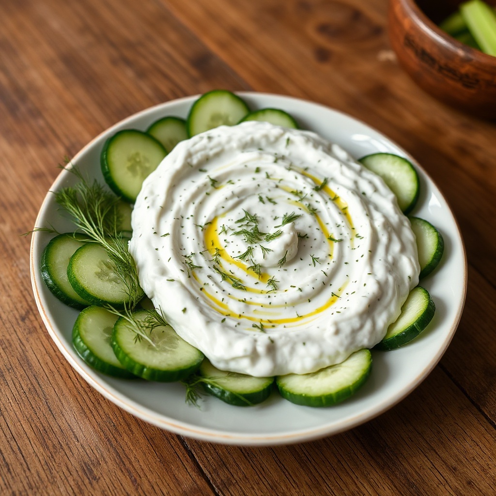 Salsa Tzatziki Cremosa alle Erbe