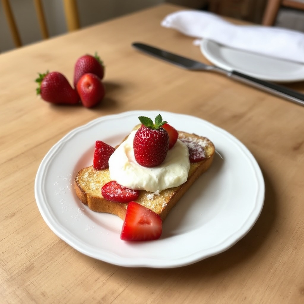 Toast Cheesecake ai Frutti di Bosco