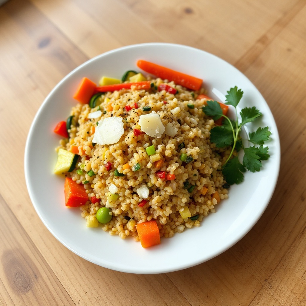 Buntes Gemüse-Quinoa-Medley