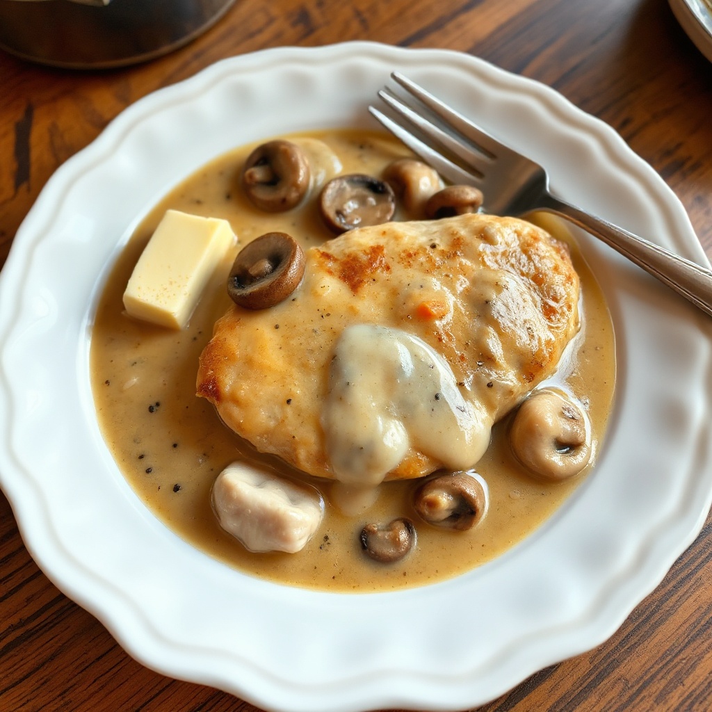 Creamy Chicken Marsala Delight