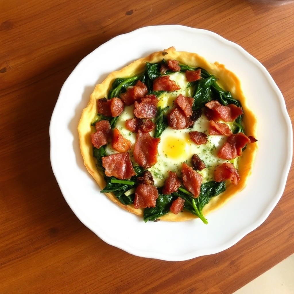 Herzhafter Mangold-Bacon-Tarte