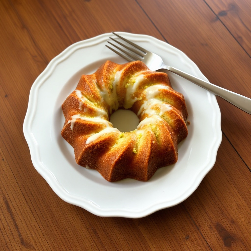 Deliziosa Torta Bundt al Pistacchio