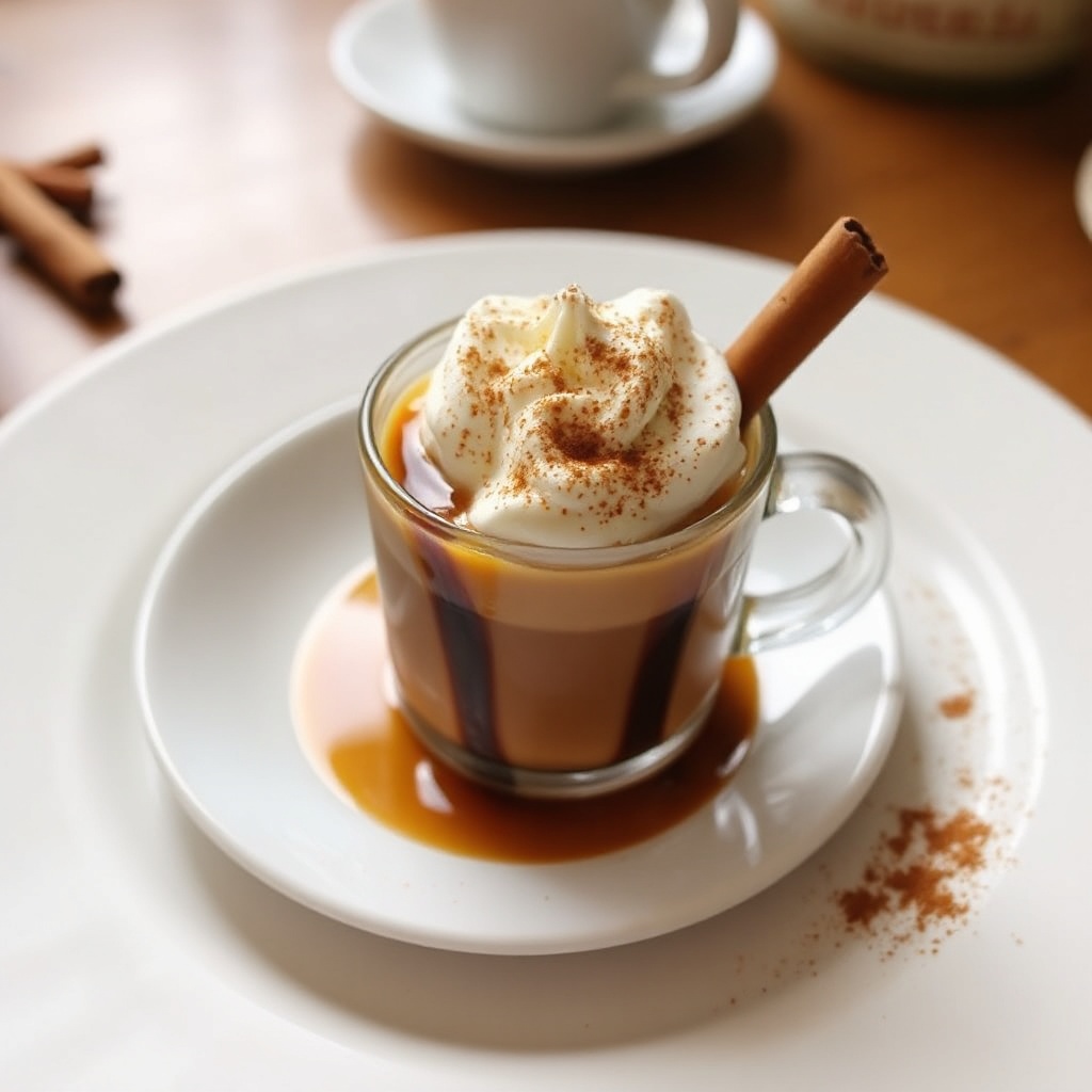 Gekühlter Zimtkaffee Genuss