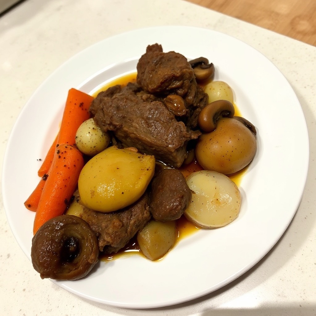 Spezzatino di Manzo con Verdure in Pentola Elettrica