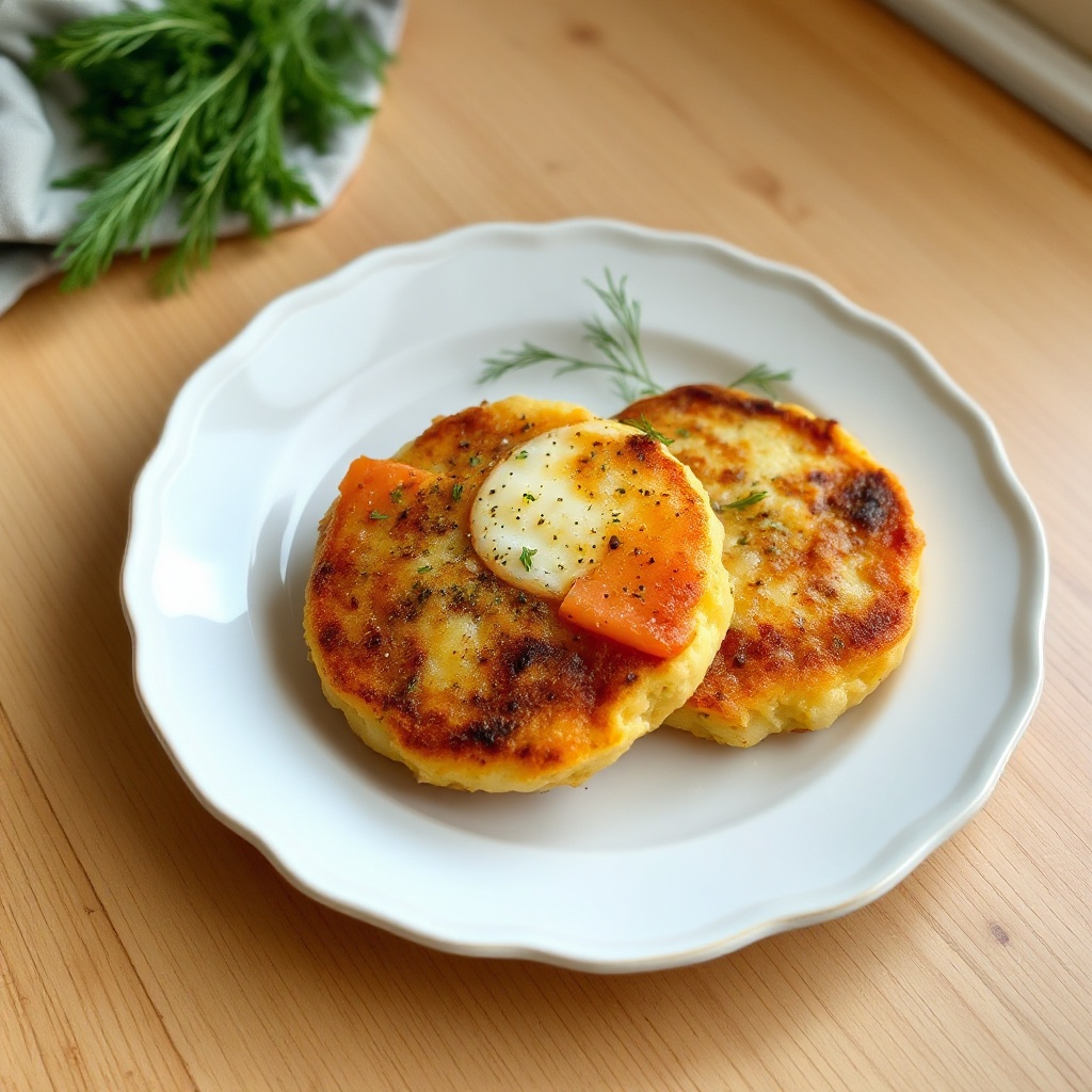 Savory Salmon Potato Cakes