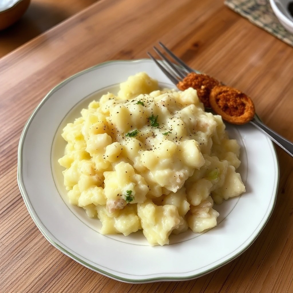 Cremiges irisches Colcannon mit einem Twist