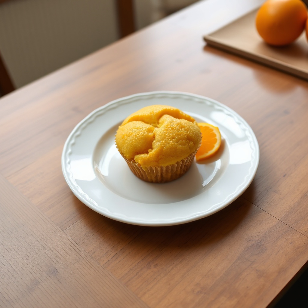 Würzige Orangenmuffins mit einem Twist