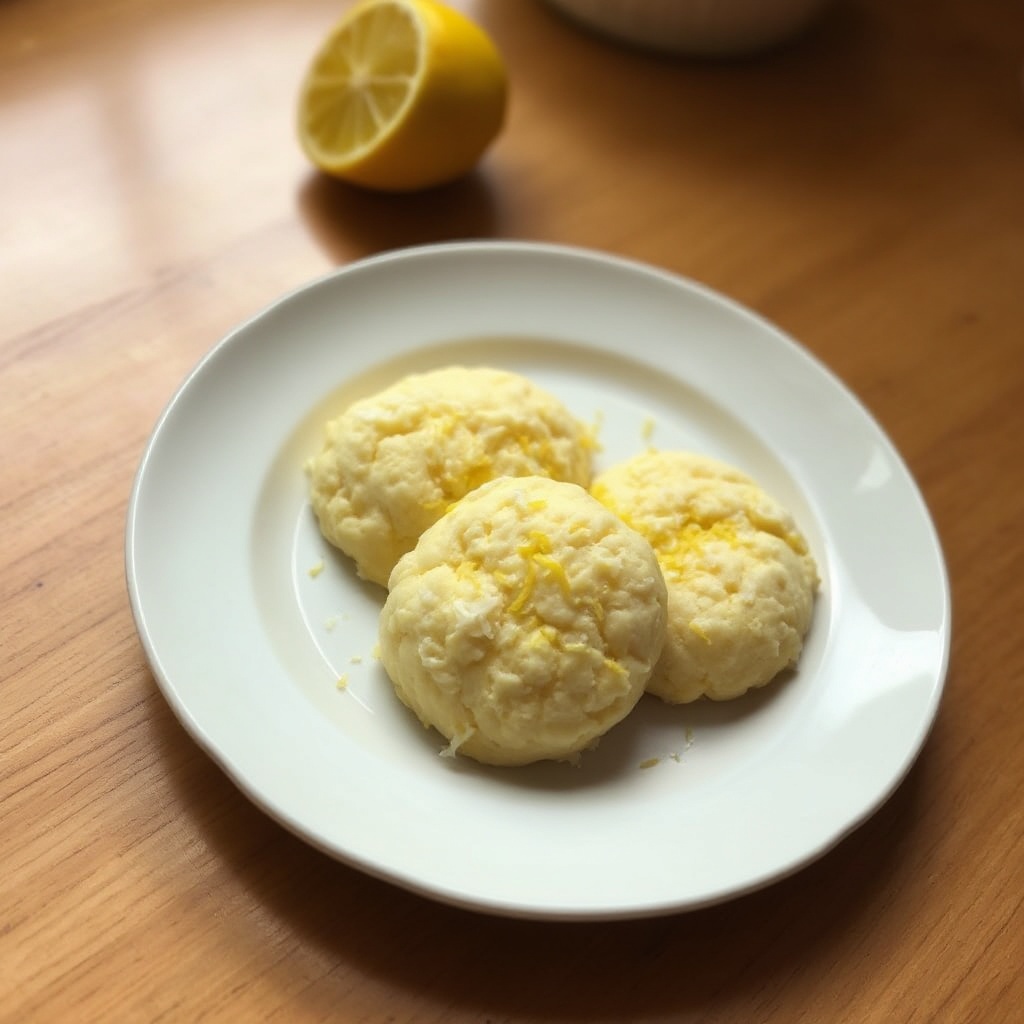Zesty Lemon Coconut Cookies
