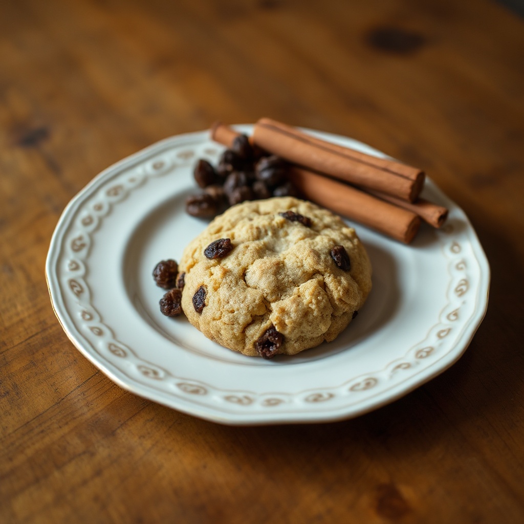 Chewy Raisin and Cinnamon Cookies