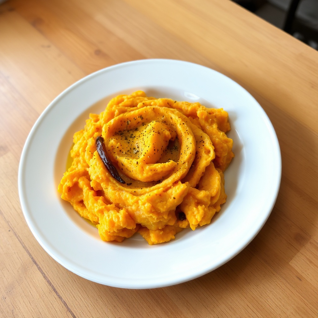 Würzige Chipotle-Limetten-Püree aus Süßkartoffeln
