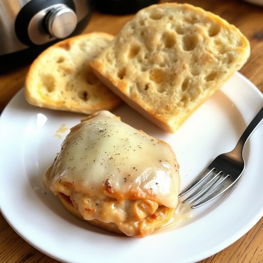 Panini di Pollo Focaccia in Pentola Lenta