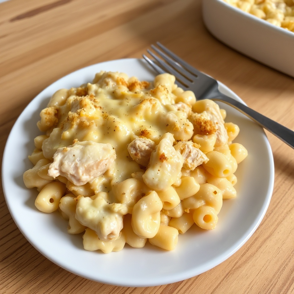 Pasta al Forno con Pollo Cremoso