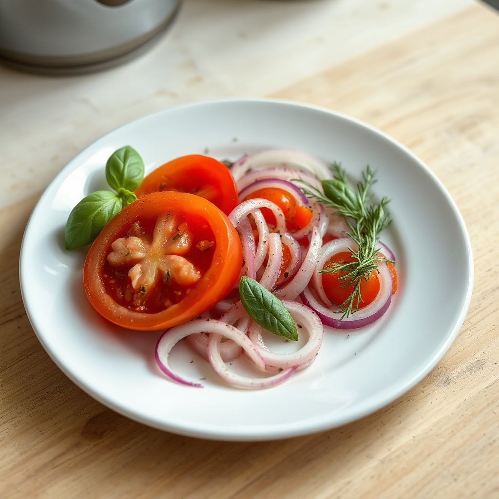 Herbed Tomato and Onion Salad