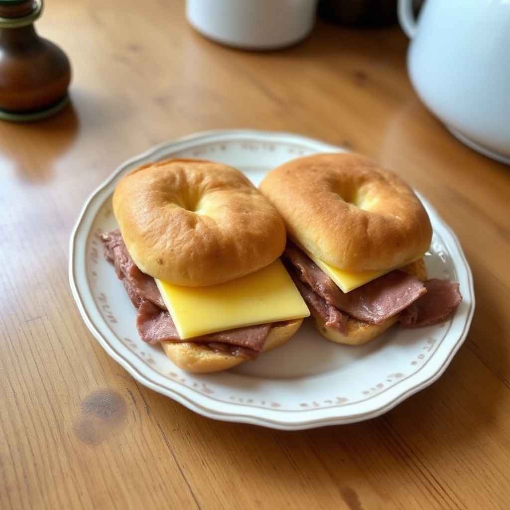 Panini Salati di Roast Beef e Formaggio