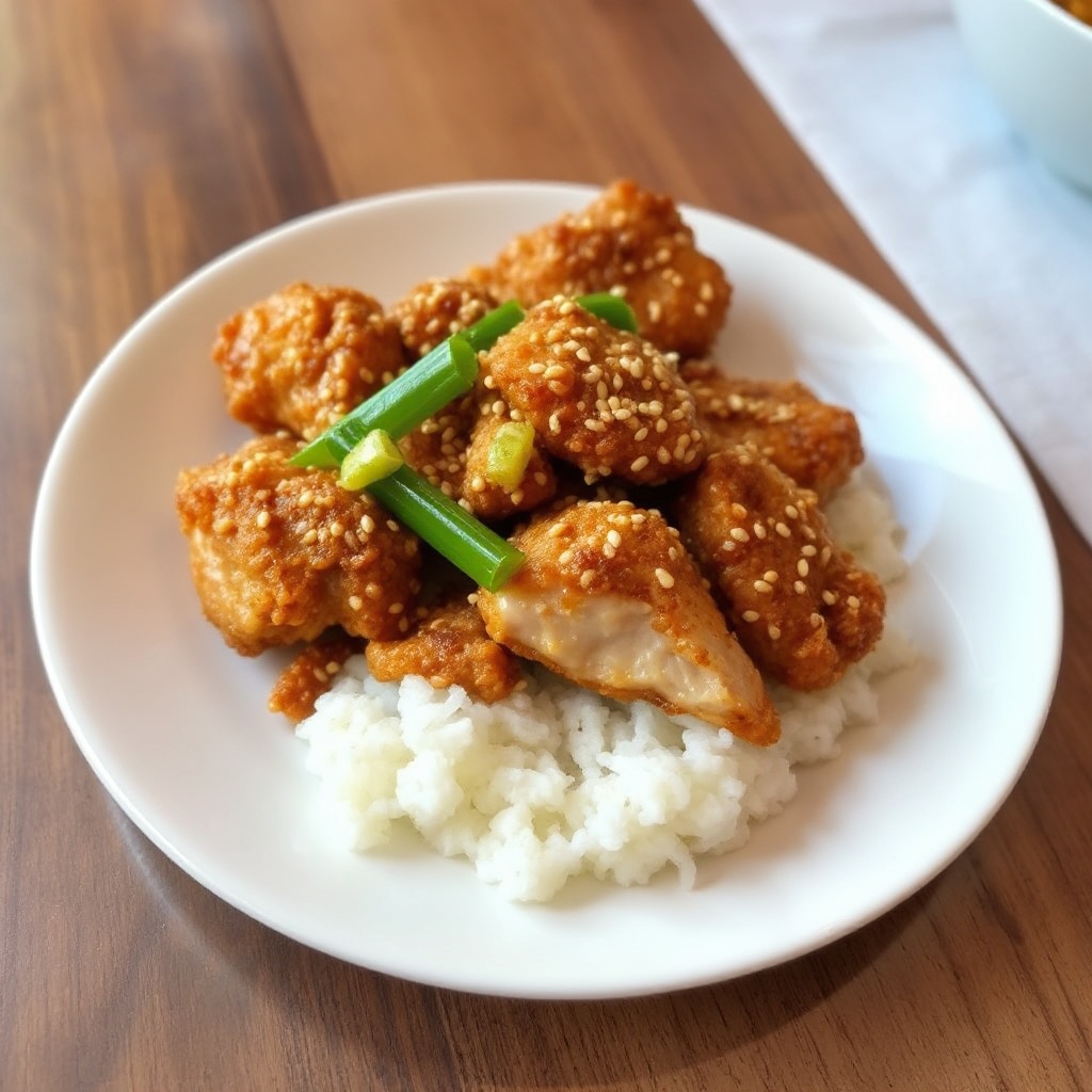 Delizia di Pollo Croccante al Sesamo