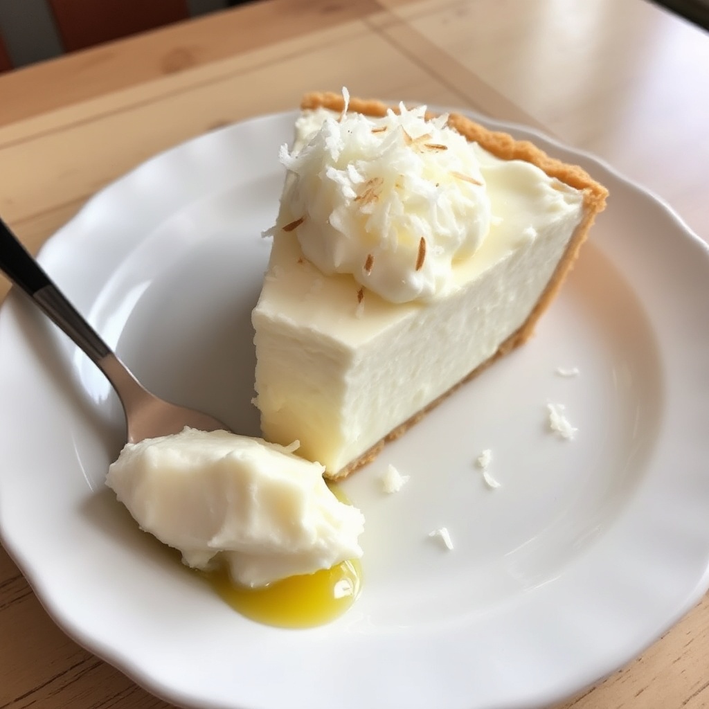Coconut Bliss Cream Pie