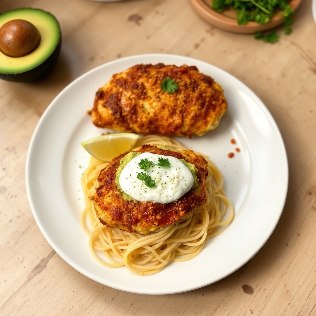 Pollo Chipotle con Ripieno Cremoso di Avocado