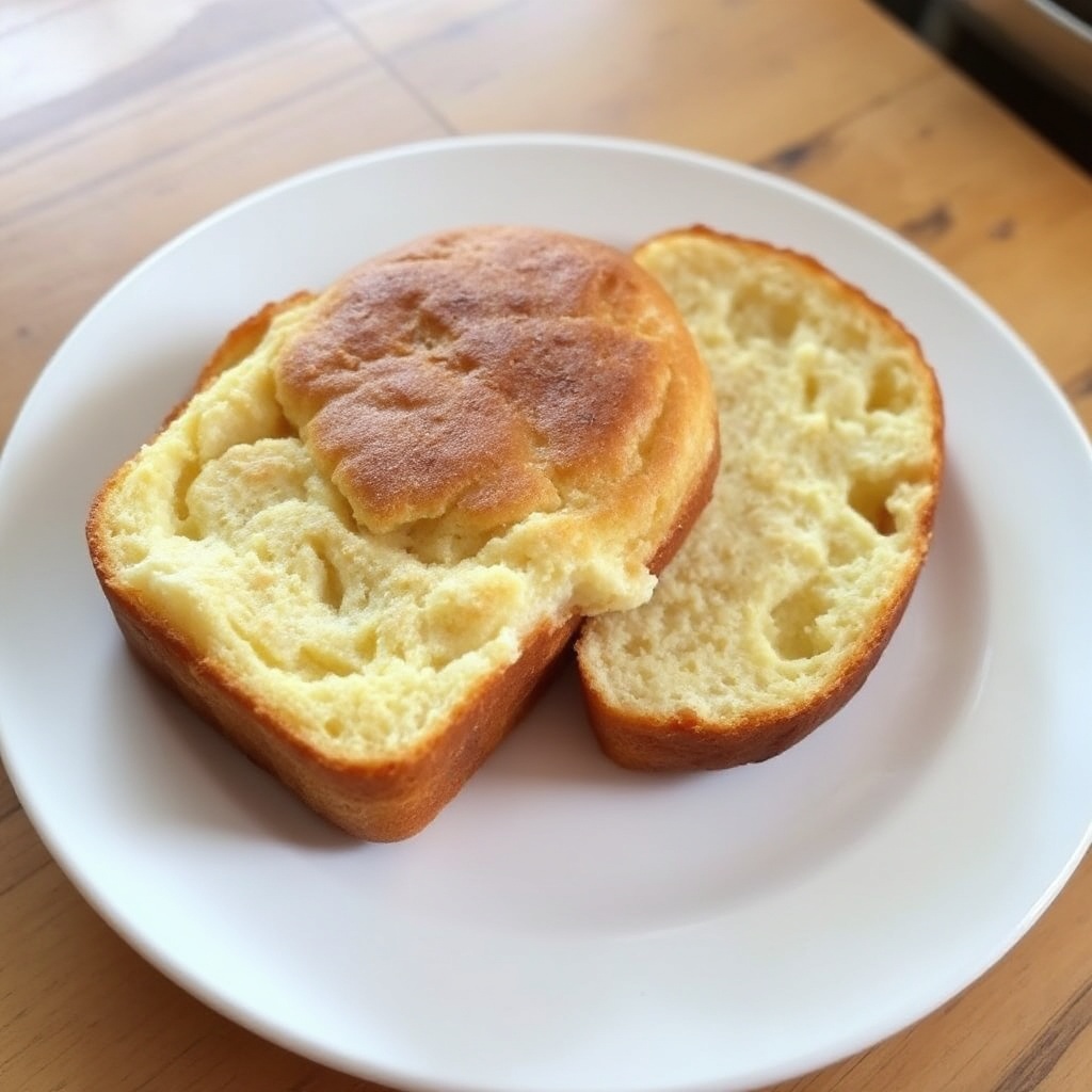 Hausgemachter English Muffin Laib