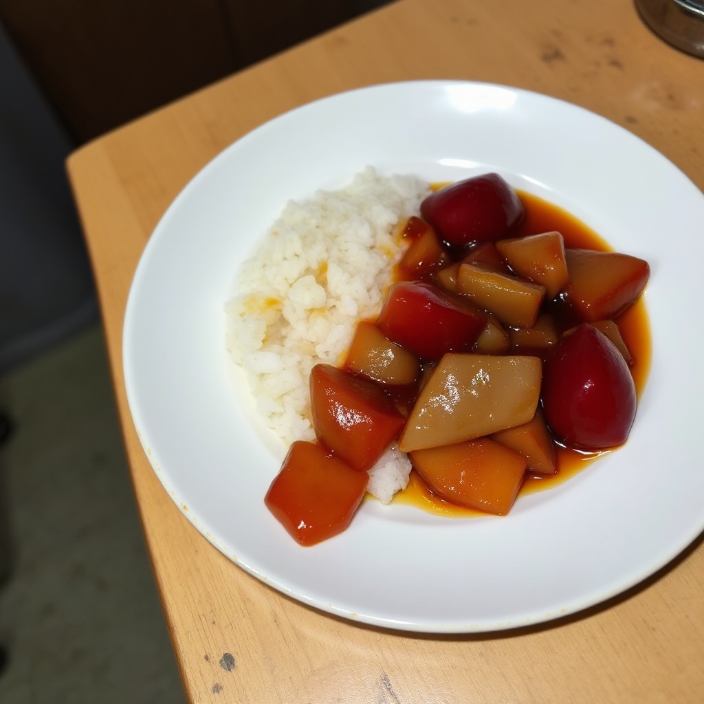 Süße und würzige Pflaumensauce