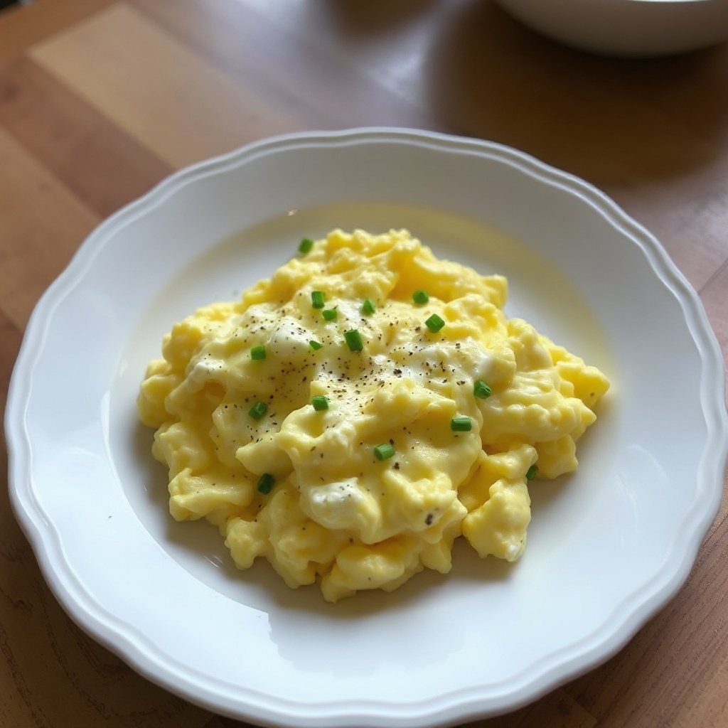 Uova Strapazzate Cremose con un Tocco Speciale