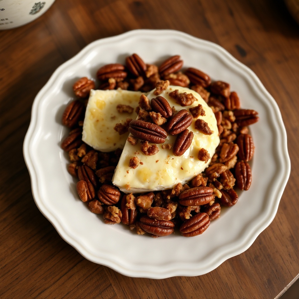 Kahlua Pecan Brie Delight