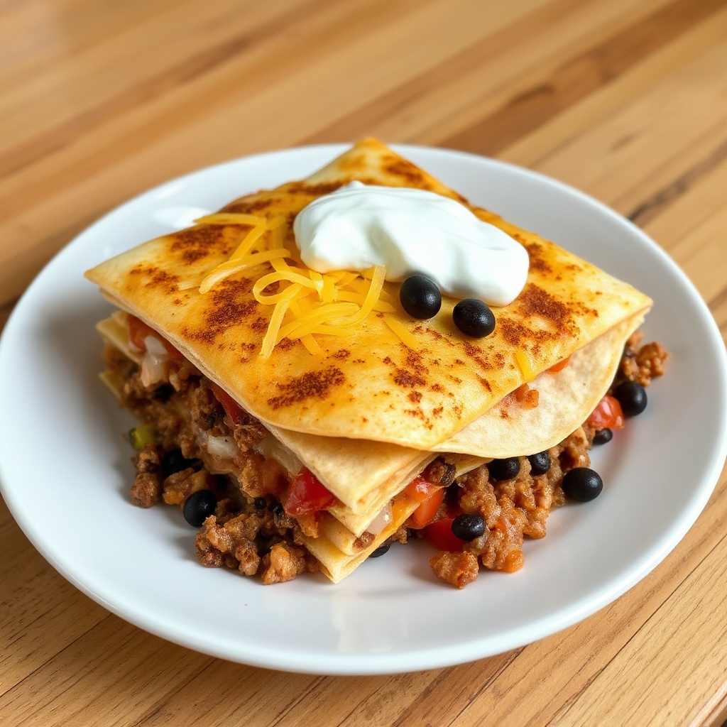 Tortilla al Forno a Strati