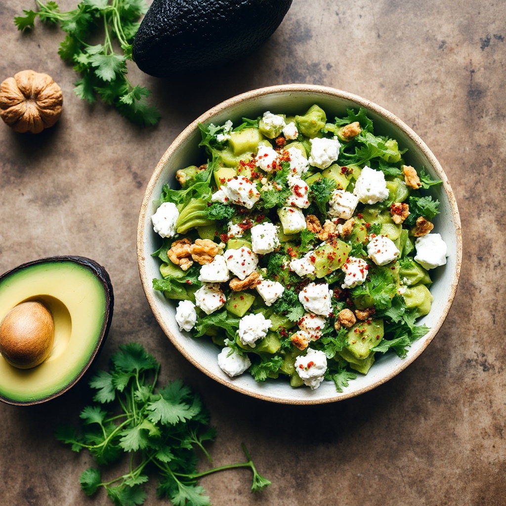 Avocado and Feta Bash
