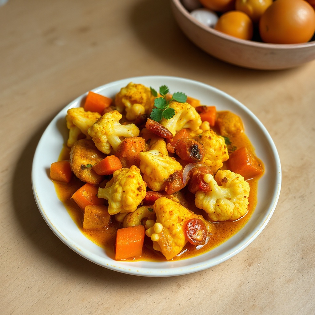 Curry di Cavolfiore Vegano Vivace